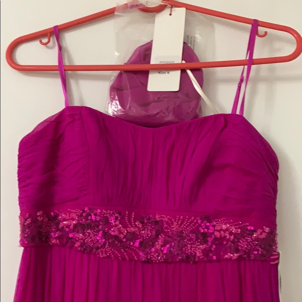 Stunning Fushia evening gown